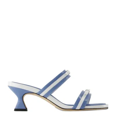 Carel Paris 40mm Luna Mules In Blue