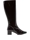 Carel Paris 45mm Malaga Leather Knee-high Boots