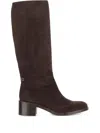 Carel Paris Brighton Stiefel Aus Wildleder 50mm In Brown