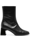 CAREL PARIS 60MM LEATHER ANKLE BOOTS