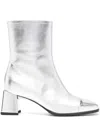 CAREL PARIS 60MM LEATHER ANKLE BOOTS