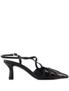 Carel Paris Neri Sandals - Carel - Leather - Black In Black