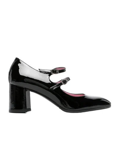 CAREL PARIS 70MM DOUBLE-BUCKLE PUMPS