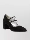 Carel Paris Alice 23 Suede Block Heel Pumps