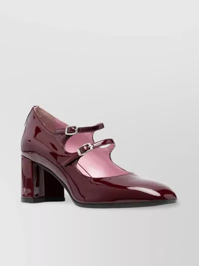 Carel Paris Alice Block Heel Mary Jane Pumps