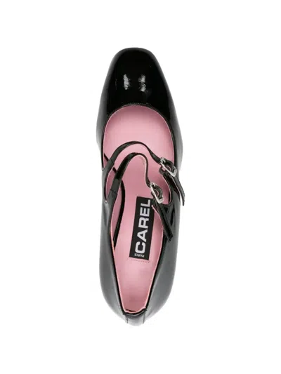 Carel Paris Alice Buckle-strap Pumps In Black