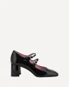 Carel Paris Alice Mary Jane Pumps In Black