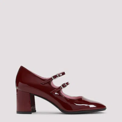 Carel Paris Alice Mary Jane Pumps With 6.5cm Heel In Red