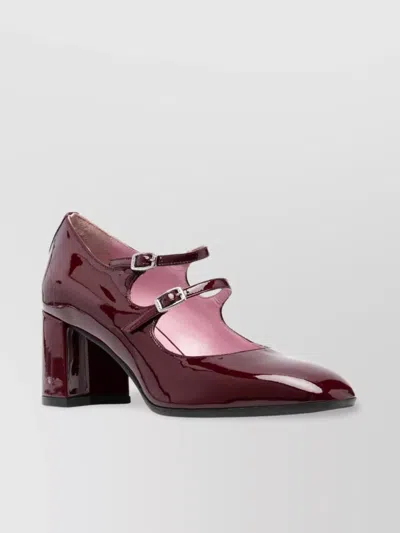 CAREL PARIS ALICE PATENT LEATHER MARY JANES PUMPS
