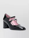 Carel Paris Elegant High-heeled Mary Jane With Adjustable Straps