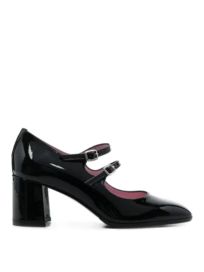 CAREL PARIS ALICE PATENT LEATHER MARY JANES PUMPS