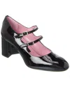 Carel Paris Elegant High-heeled Mary Jane With Adjustable Straps