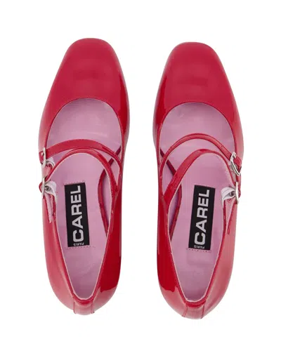 Carel Paris Alice Pumps - Carel - Red - Patent Leather
