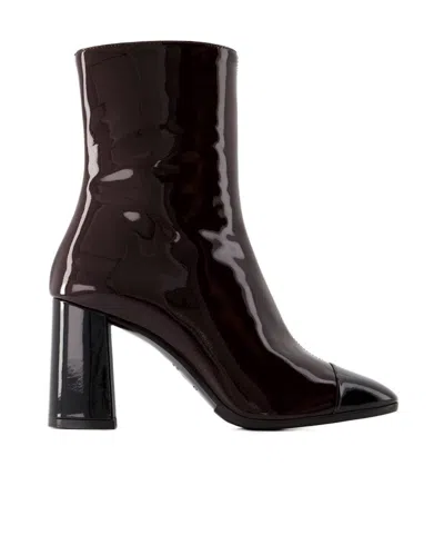 CAREL PARIS ALMOND SHAPED SHORT BOOTS