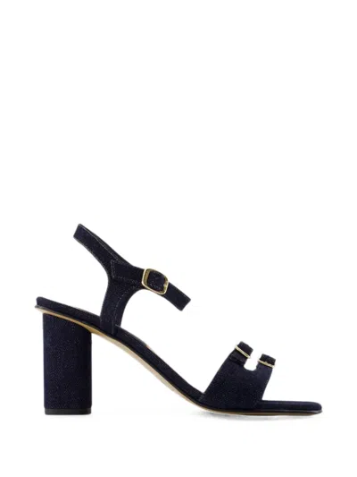 Carel Paris Angelica Buckle-detail Sandals In Blue