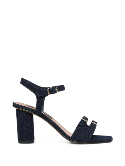 Carel Paris Angelica Triple-strap Sandals In Animal Print
