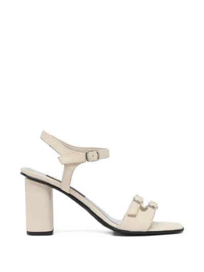 Carel Paris Angelica Triple-strap Sandals In Neutral