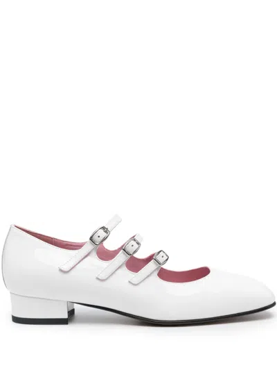 CAREL PARIS ARIANA 35MM BUCKLED LEATHER PUMPS