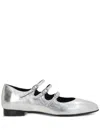 Carel Paris Ariana Ballet Flats In Silver