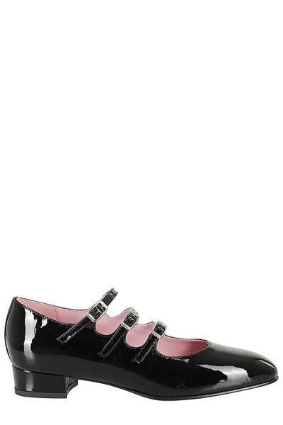 CAREL PARIS CAREL PARIS ARIANA BLACK PATENT LEATHER BALLERINA