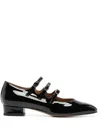 Carel Paris Ariana Patent Leather Mary Janes Ballet Flats In Black