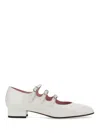Carel Paris Kina Pumps - Ivory - Patent Leather In White