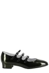 Carel Paris Ariana Green Mary Jane Pump In Black