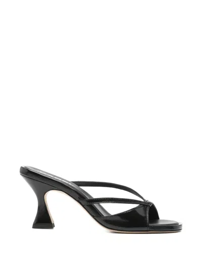 Carel Paris Athena Strappy Sandals In Black