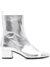 Carel Paris Audrey 25 Anckle Boots Shoes In Grey