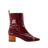 Carel Paris Audrey Boots - Carel - Patent Leather - Camel In Red