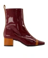 Carel Paris Audrey Boots - Carel - Patent Leather - Camel In Brown