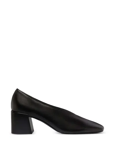 Carel Paris Aurora Leather Heeled Pumps In Black