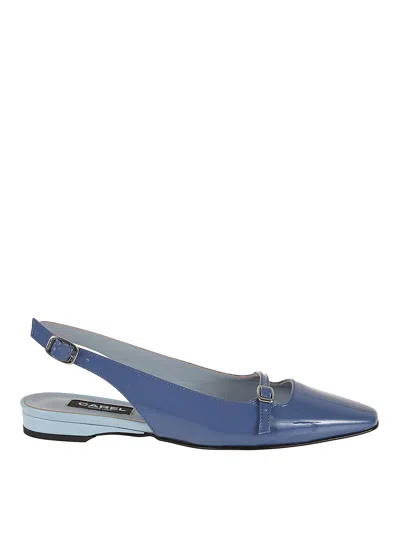 Carel Paris 'ninon' Blue Slingback Ballet Shoes