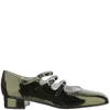 Carel Paris Ariana Green Mary Jane Pump In Black