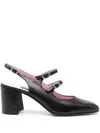 Carel Paris Banana 60mm Patent-leather Pumps In Black