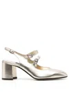 Carel Paris Banana 65mm Slingback Pumps In Gold