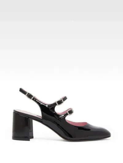 Carel Paris Banana Multi Strap Sandals In Black