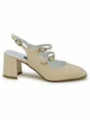 Carel Paris Beige Patent Leather Ballet Pumps In Beige