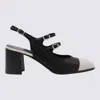 Carel Paris Patent Leather Papaya Mary Janes 60 In Black And Beige