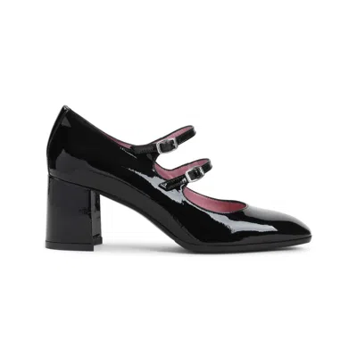 Carel Paris Black Patent Leather Pump