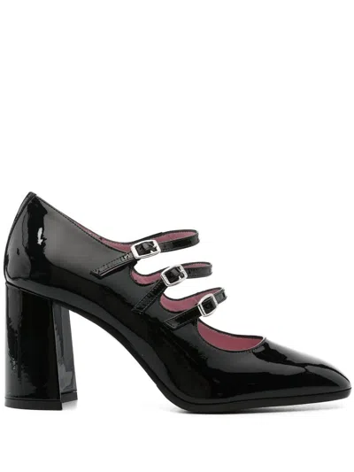 Carel Paris Black Patent Mary Jane Shoes