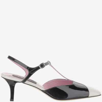 Carel Paris Black Pointed Toe Pumps
