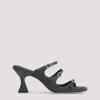 Carel Paris Kitty 70mm Suede Mules In Black