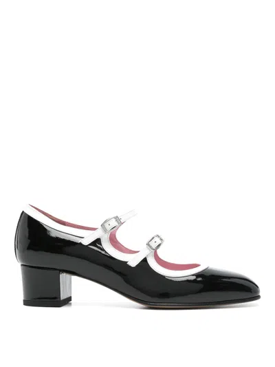 Carel Paris Bleuet Patent Leather Pumps In Black