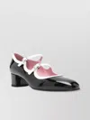 Carel Paris Block Heel Double-strap Sandals