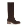 Carel Paris Brighton Boots In Brown