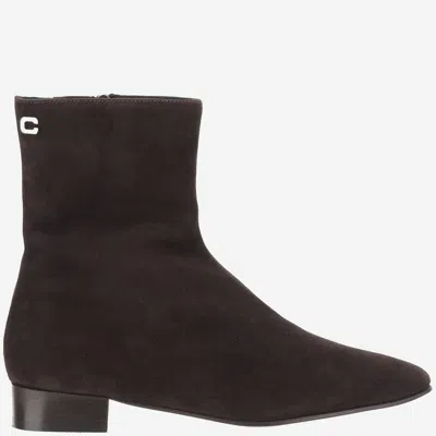 Carel Paris Brown Suede Boots