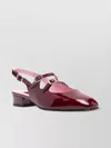 Carel Paris Calf Leather Ballet Flats With Patent Finish In Multi