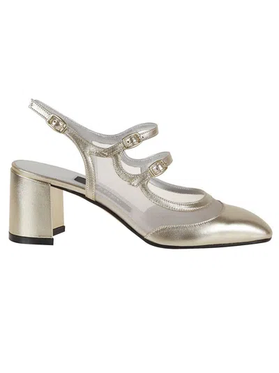 CAREL PARIS CALF LEATHER SLINGBACK SHOES