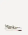 Carel Paris Canvas Sport Ballerinas In Sand